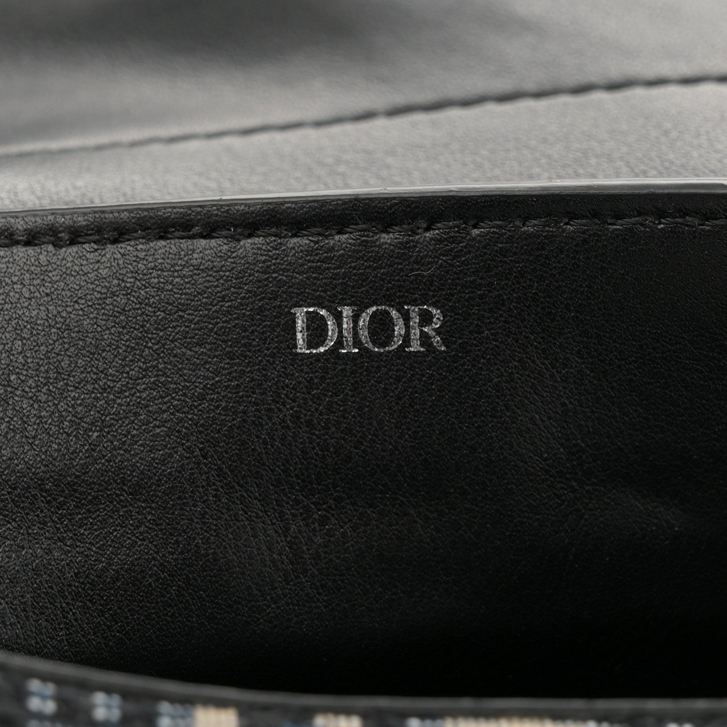 Christian Dior HOMME Oblique Saddle Belt Bag Blue 6 of 9