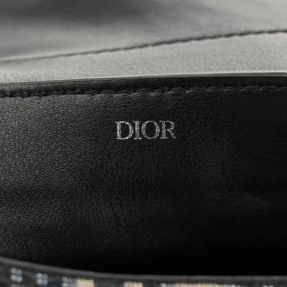 Christian Dior HOMME Oblique Saddle Belt Bag Blue 6 of 9
