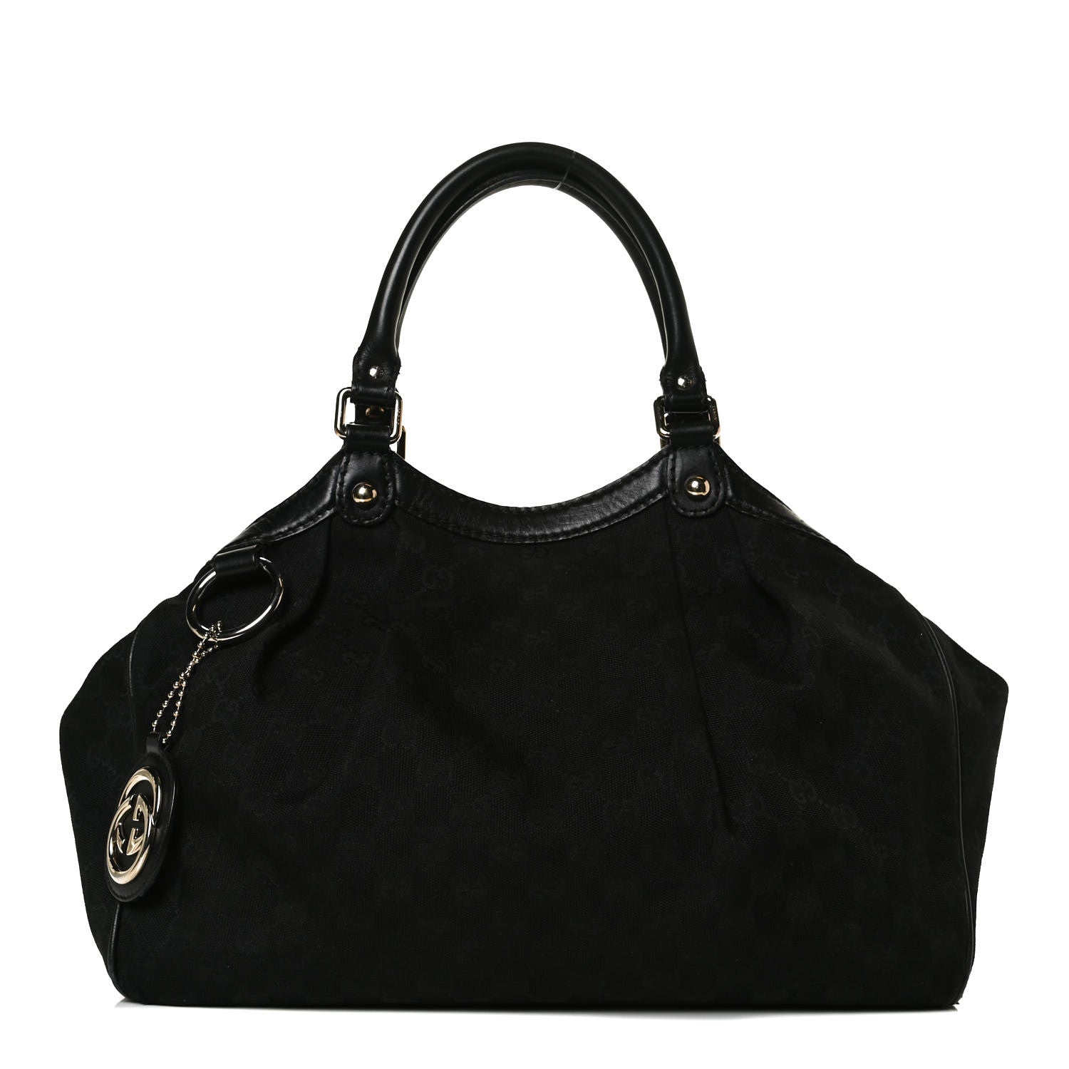 Gucci Monogram Medium Sukey Black 1 of 16