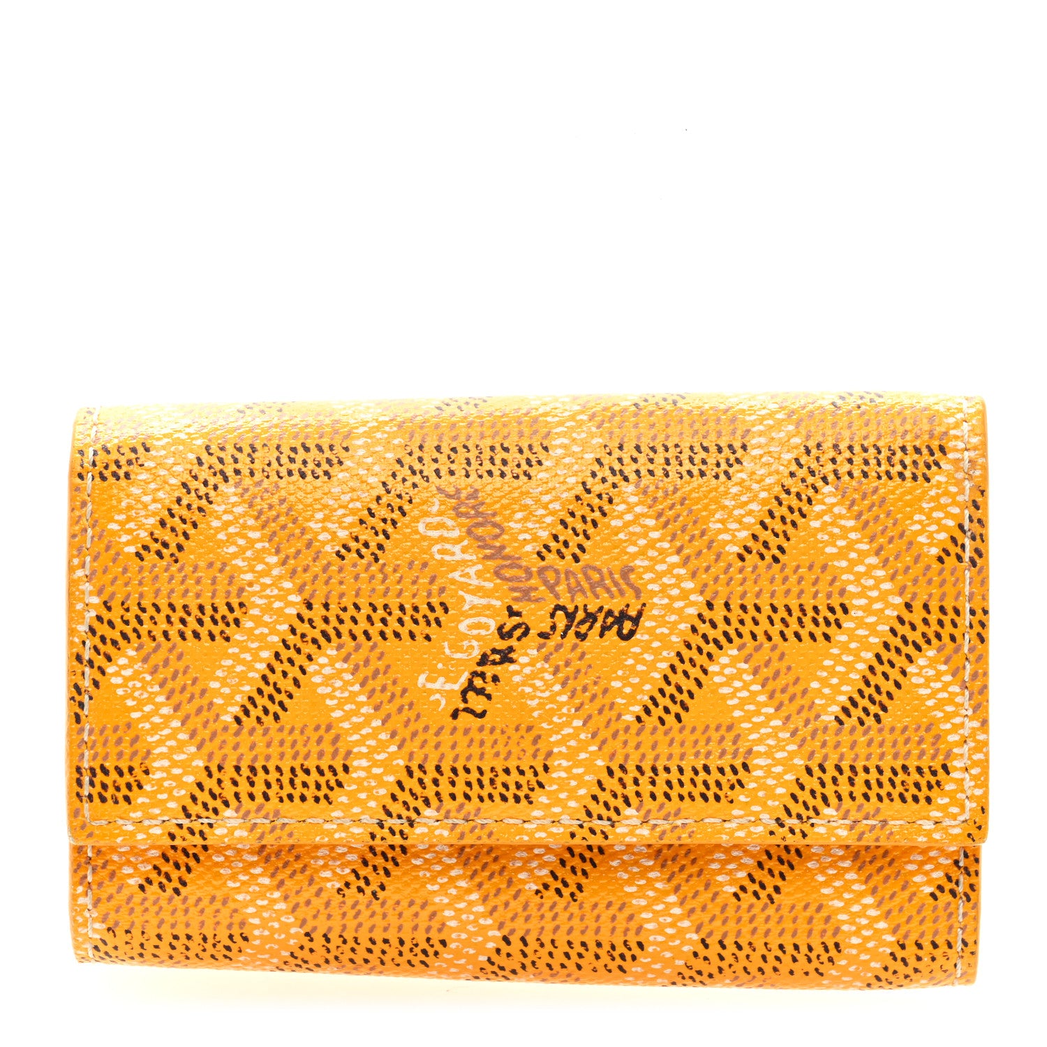 Goyard Goyardine Saint Michel 6 Key Holder Yellow 1 of 6