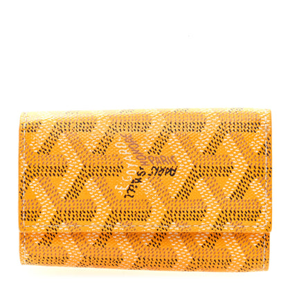 Goyard Goyardine Saint Michel 6 Key Holder Yellow 1 of 6