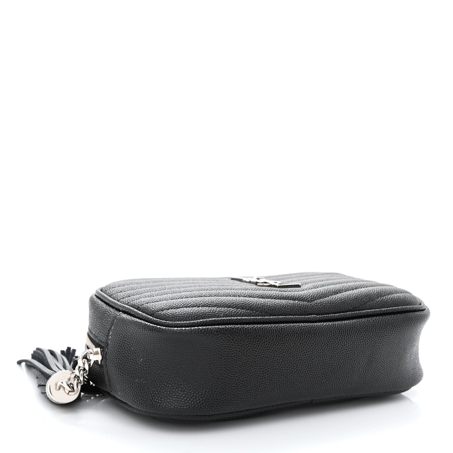 Grain De Poudre Matelasse Monogram Mini Lou Camera Bag Black