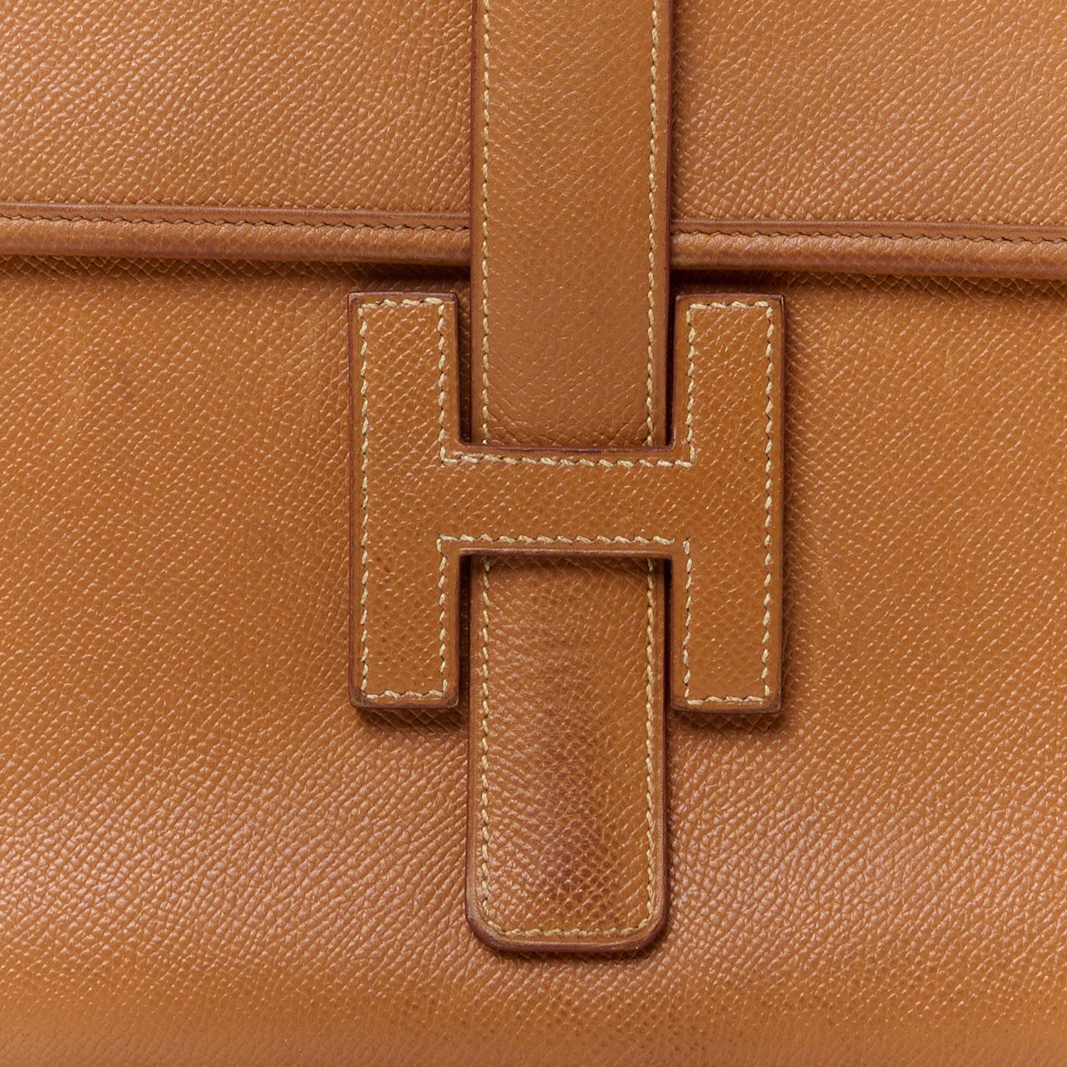 Hermes Courchevel Jige PM Clutch Gold 7 of 15