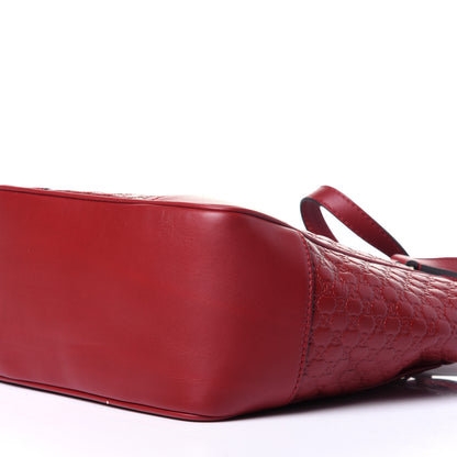 Gucci Microguccissima Small Bree Tote Red 8 of 11
