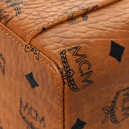 MCM Visetos Vanity Case Cognac 11 of 11