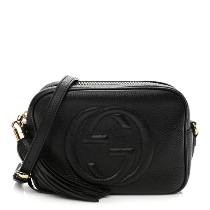 Gucci Pebbled Calfskin Small Soho Disco Bag Black 1 of 14