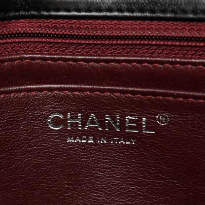 Chanel Lambskin Quilted Jumbo Single Flap Black 6 of 12