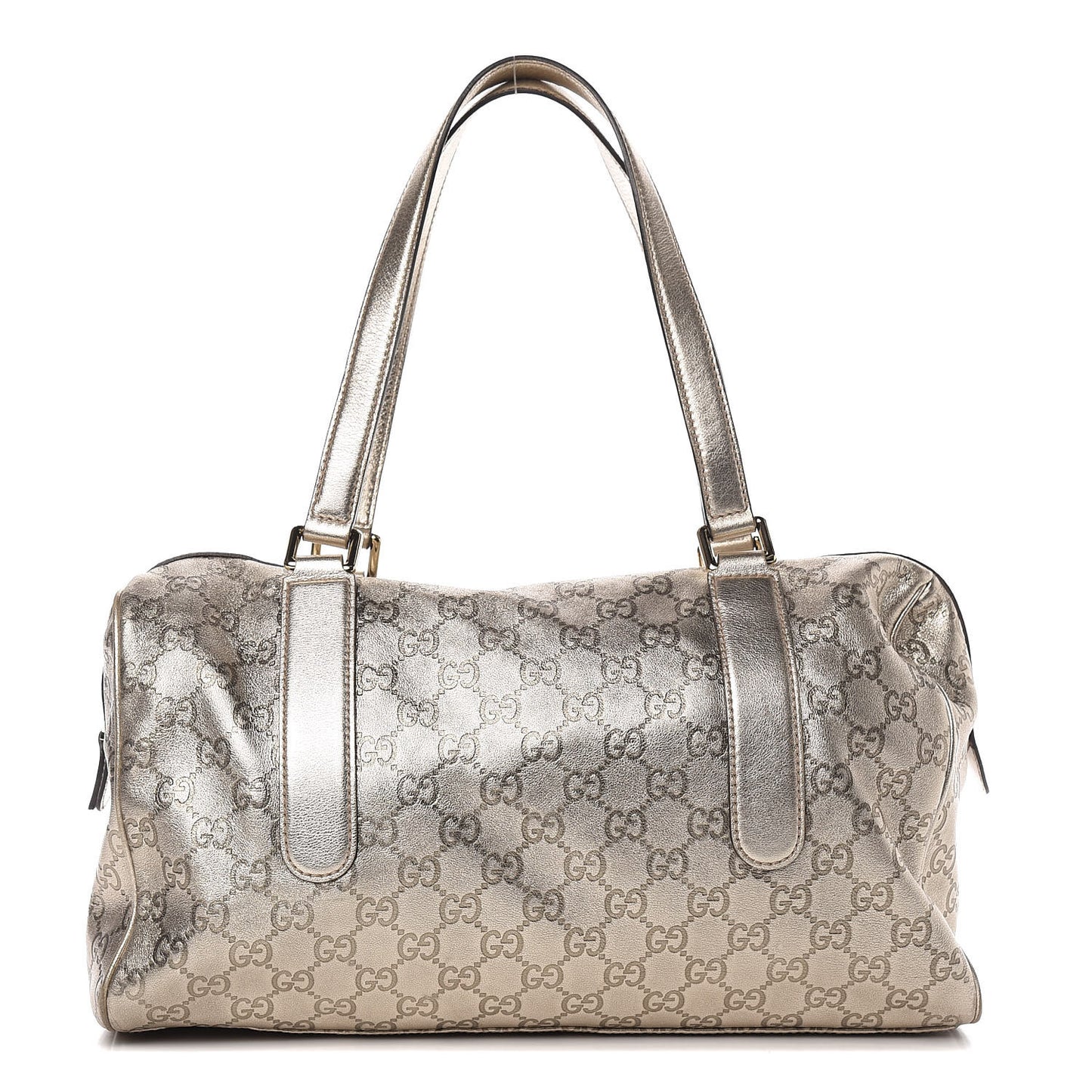 Metallic Guccissima Boston Gold