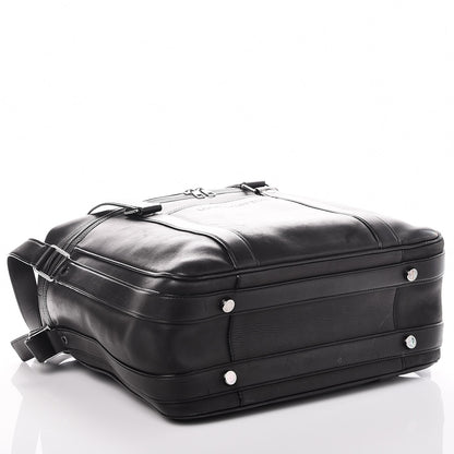 Louis Vuitton Bequia Leather 2 Way DJ Bag Black 4 of 10