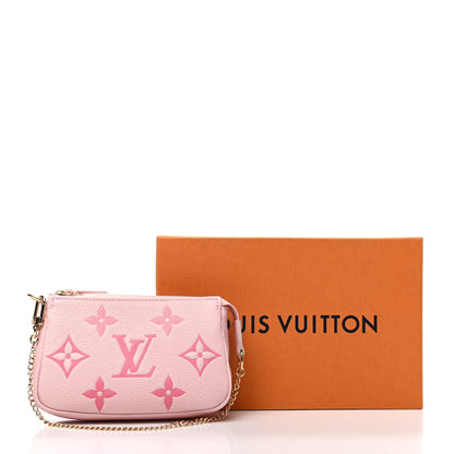 Louis Vuitton Empreinte Monogram Giant By The Pool Mini Pochette Accessories Bouton De Rose 9 of 9