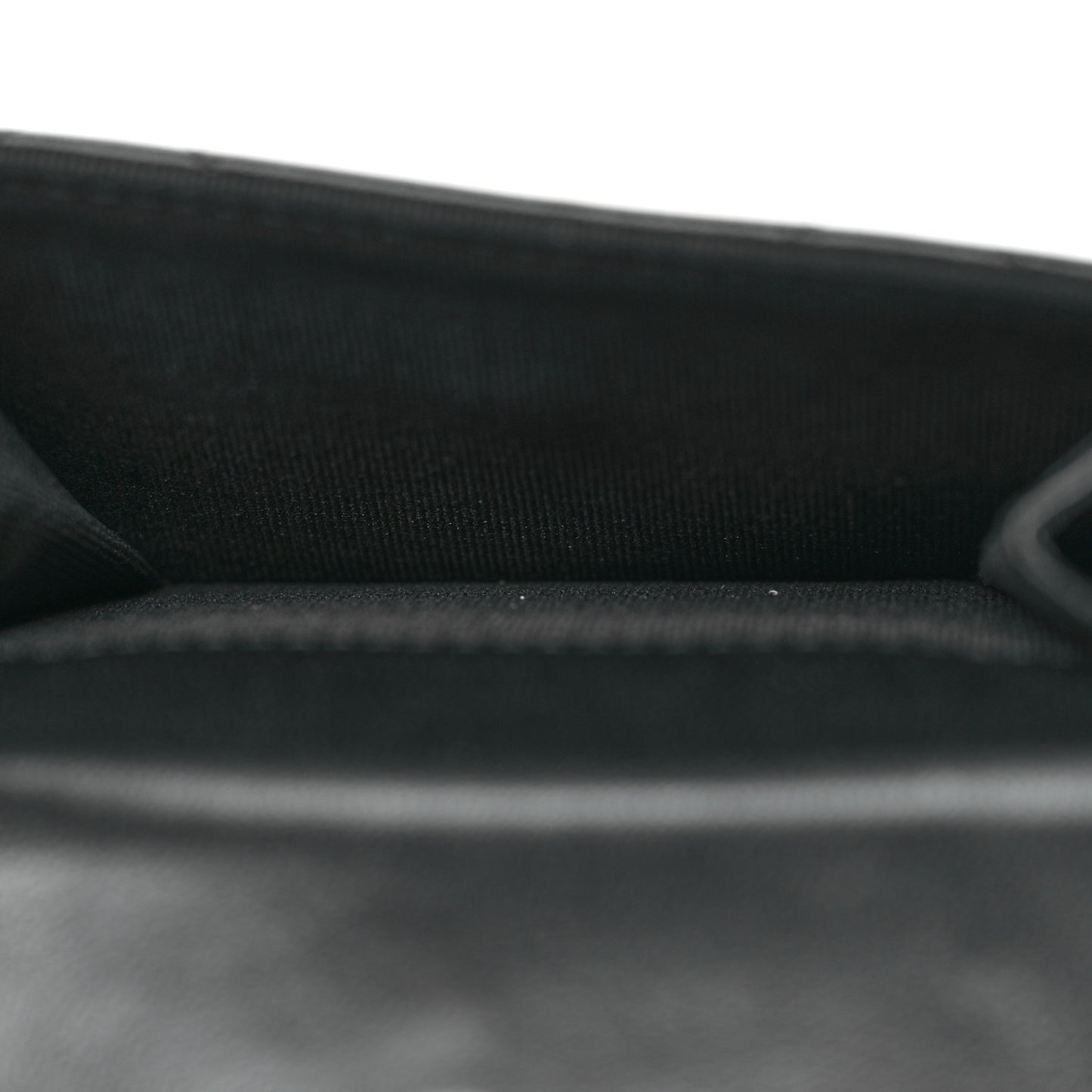 Lambskin Quilted Small Chanel 19 Flap Wallet Black