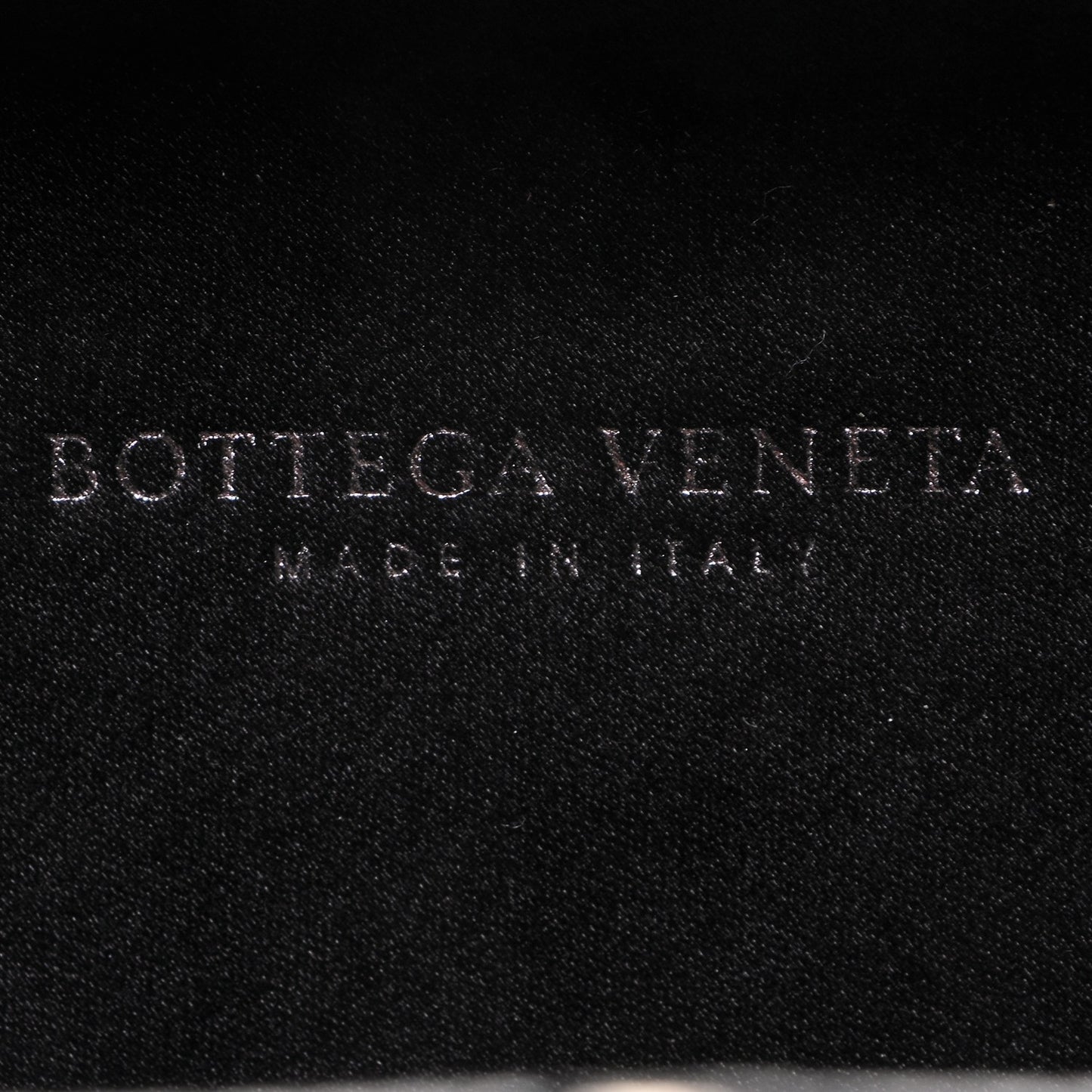 Satin Intreccio Impero Ayers Knot Clutch Black