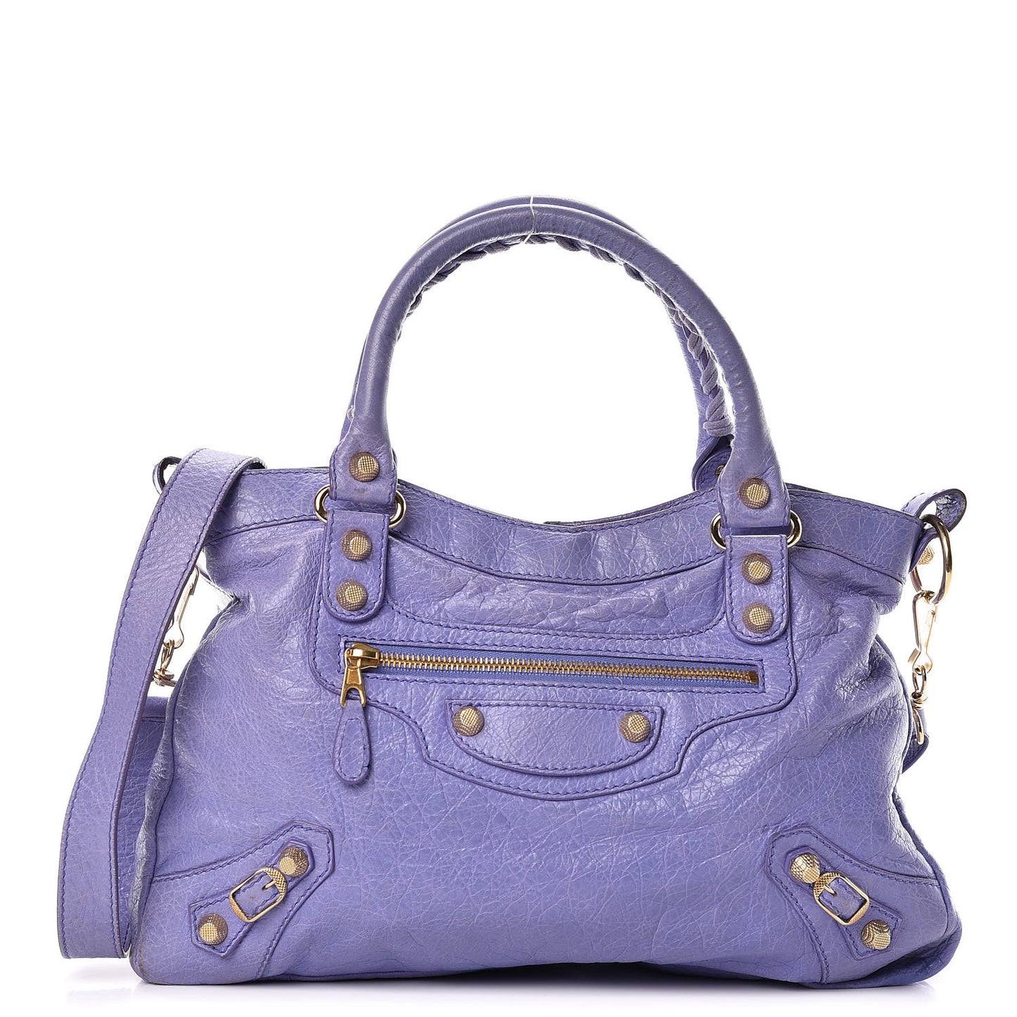 Agneau Giant 12 Gold Hardware Town Mauve Light Mauve