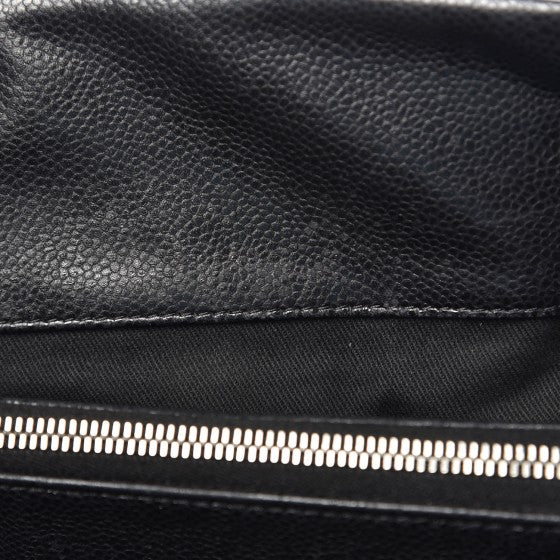 Chanel Caviar Quilted Timeless CC Soft Tote Black 7 of 14