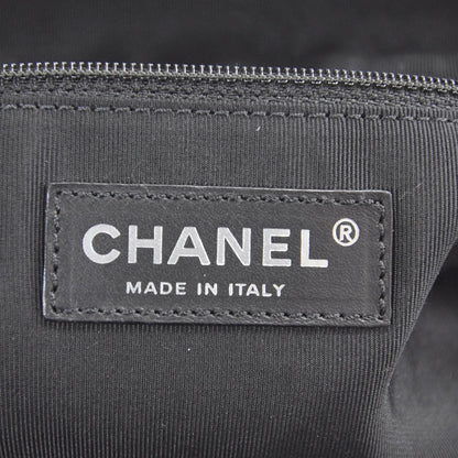 Chanel Iridescent Calfskin Chic Quilt Frame Tote White 8 of 9