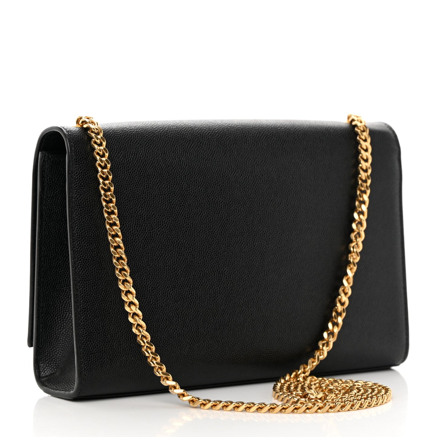 Grain De Poudre Medium Classic Monogram Kate Tassel Satchel Black