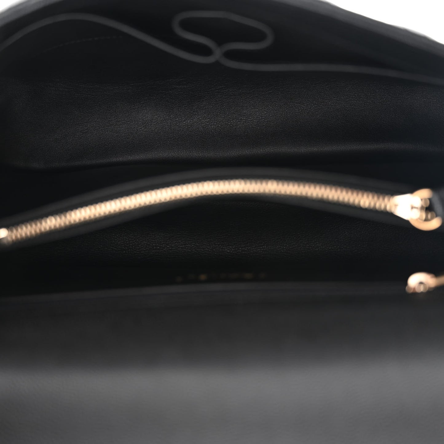 Caviar Lizard Quilted Medium Coco Handle Flap Black