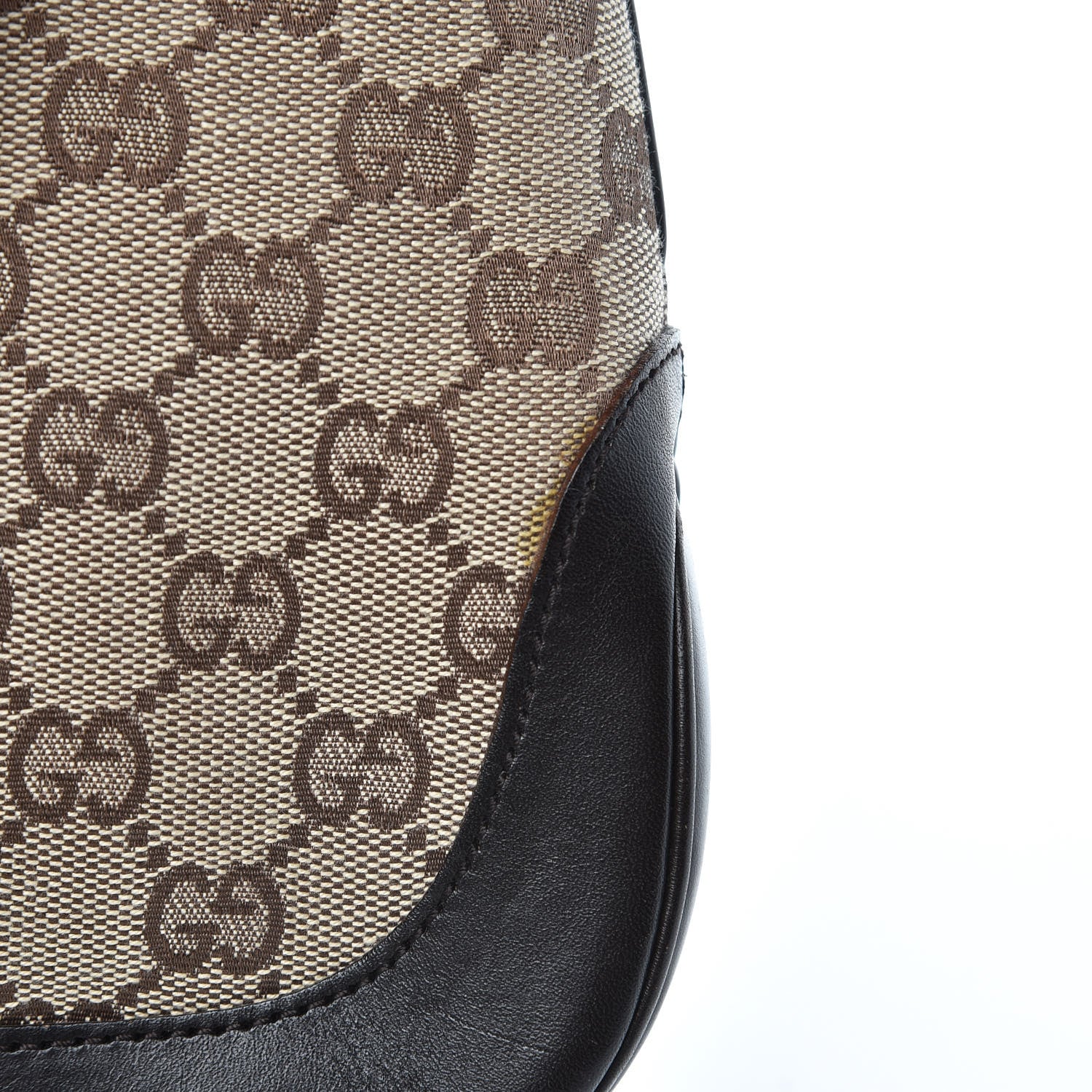 Gucci Monogram Web Small Jackie O Hobo Dark Brown 8 of 10