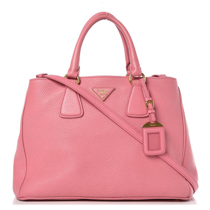Prada Vitello Daino Tote Begonia 1 of 11