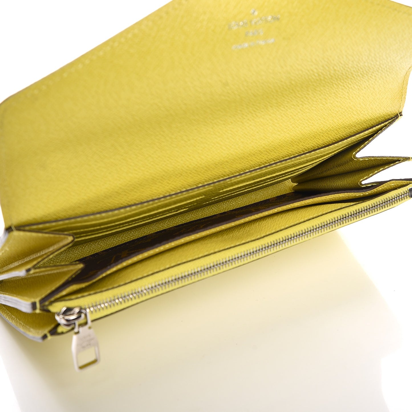 Epi Monogram Marie Rose Wallet Pistache