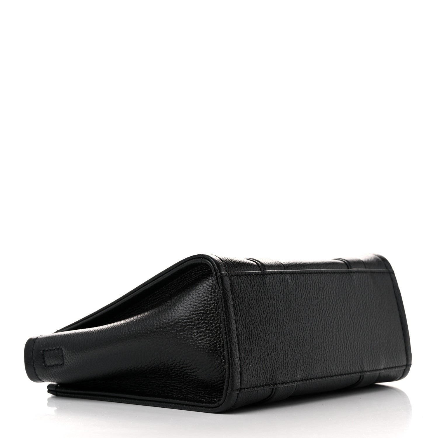 Marc Jacobs Grained Calfskin Small The Tote Bag Black 4 of 11