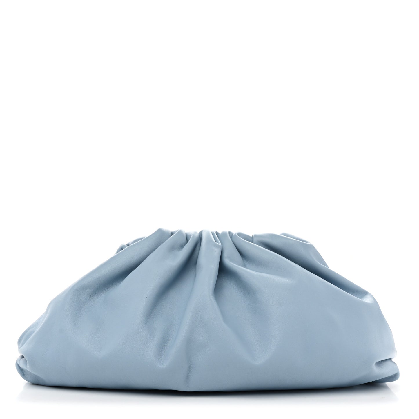 Smooth Butter Calf The Pouch Oversized Clutch Ice