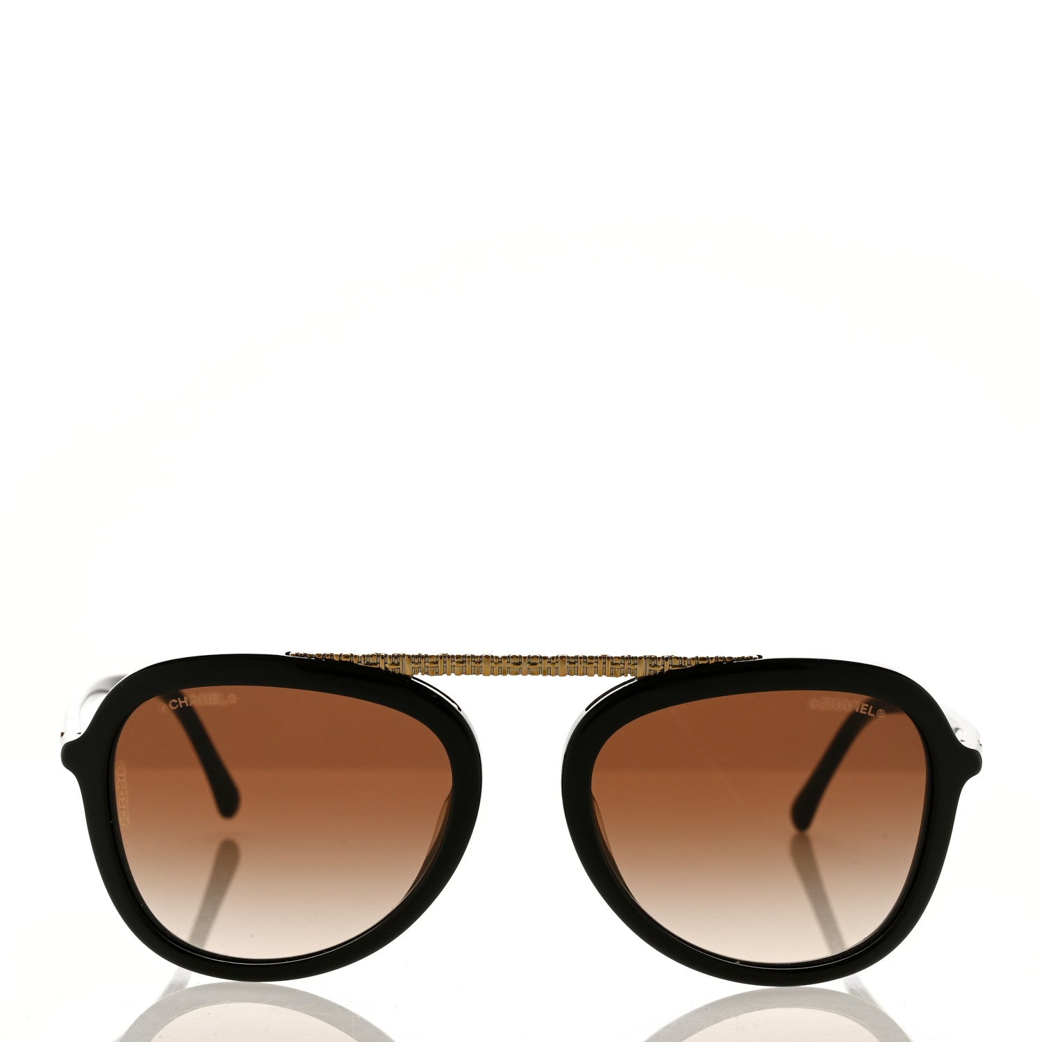 Chanel Aviator Sunglasses 5381-A Brown 2 of 8