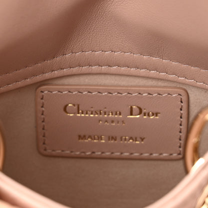 Christian Dior Lambskin Cannage Micro DiorAmour Lady Dior Pink 6 of 10