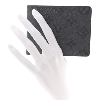 Louis Vuitton Monogram Reverse Eclipse Slender Wallet 2 of 7