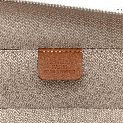 Hermes Militaire Sport Canvas Taurillon Regate R.M.S. Trolley Case Luggage 5 of 12