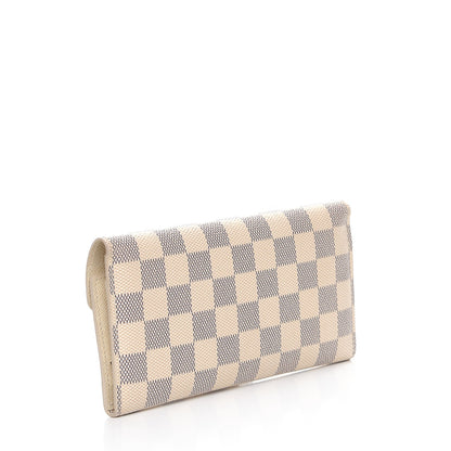 Louis Vuitton Damier Azur Josephine Wallet 3 of 8