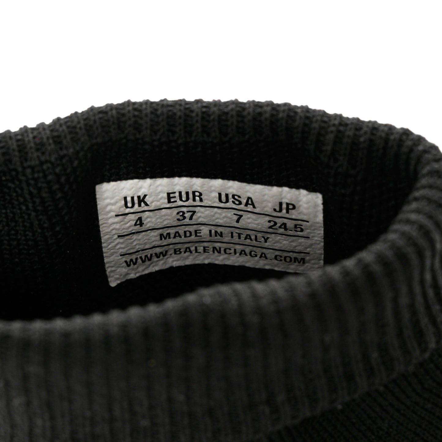 Neoprene Knit Womens Speed Graffiti Sneakers 37 Black White