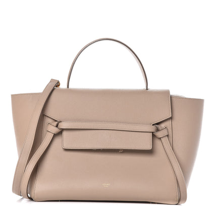 Celine Grained Calfskin Mini Belt Bag Light Taupe 1 of 17