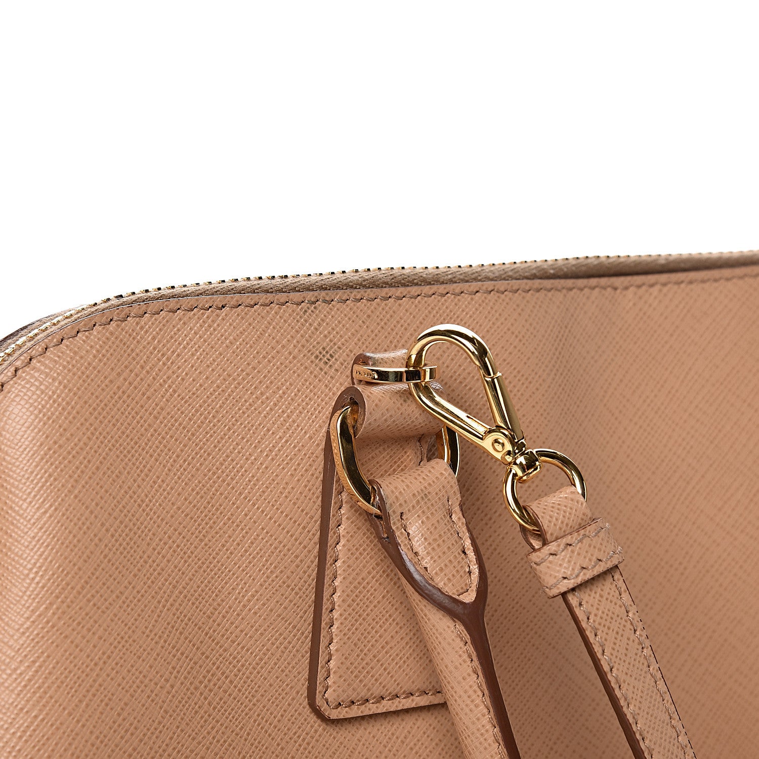 Prada Saffiano Lux Medium Promenade Tote Noisette 13 of 19