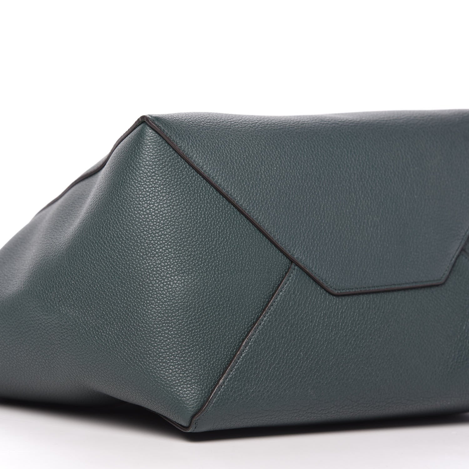 Celine Soft Grained Calfskin Small Belt Cabas Phantom Amazone 6 of 9