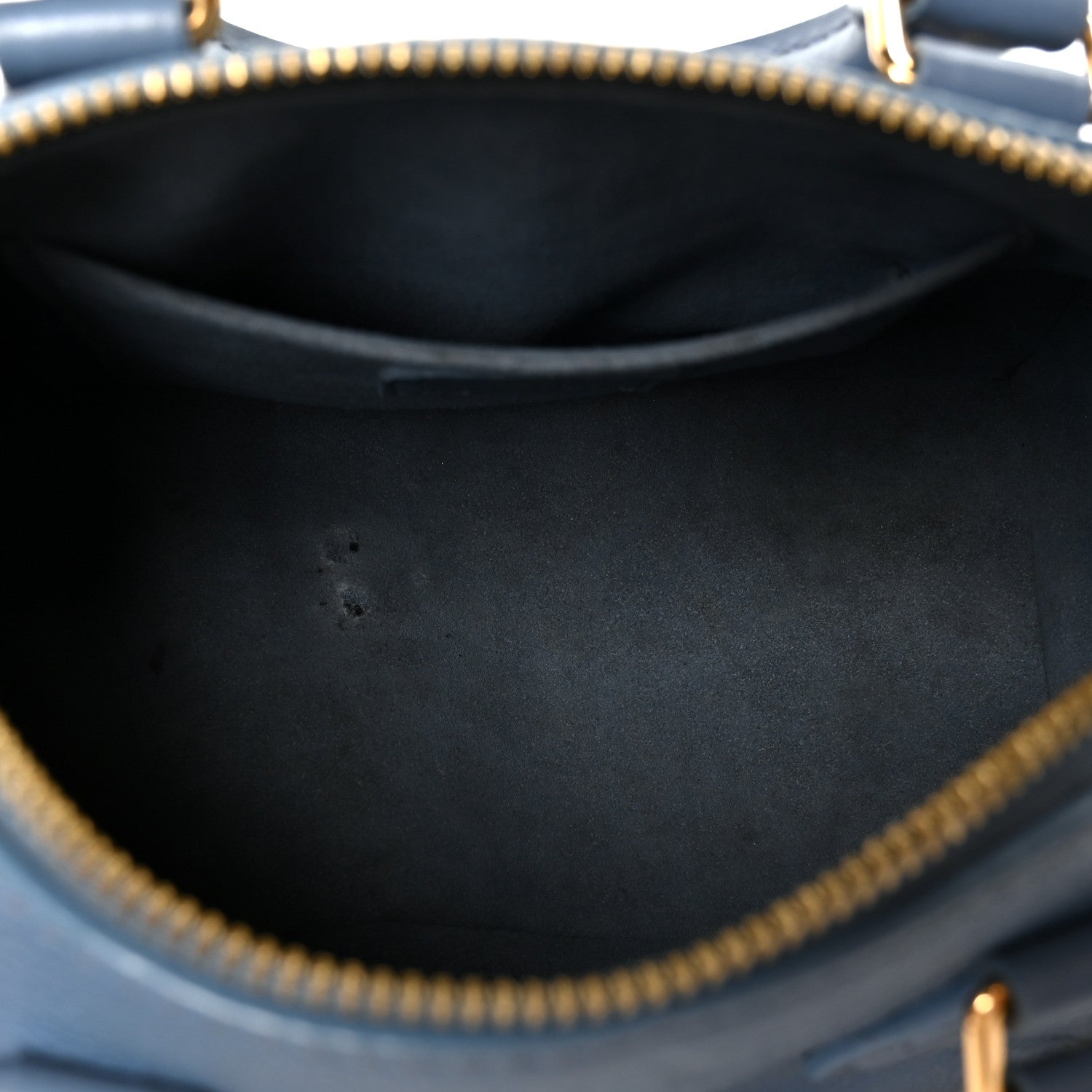 Louis Vuitton Empreinte Monogram Giant Speedy Bandouliere 20 Blue Jean 5 of 10