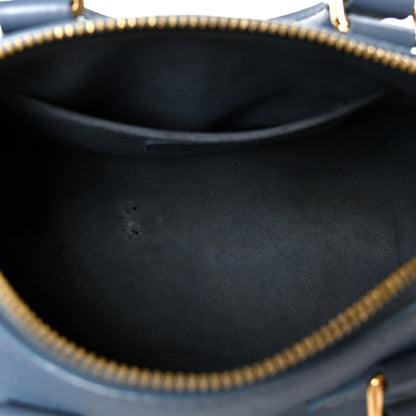 Louis Vuitton Empreinte Monogram Giant Speedy Bandouliere 20 Blue Jean 5 of 10