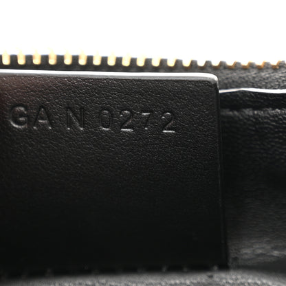 Givenchy Coated Canvas Logo 4G Embossed Small Moon Cut Out Shoulder Bag Black 7 of 10