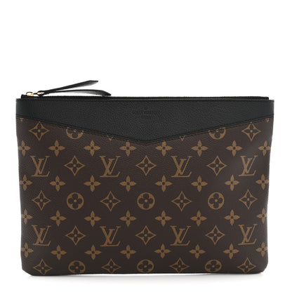 Louis Vuitton Monogram Daily Pouch Black 1 of 7