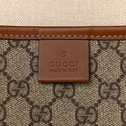 Gucci GG Plus Monogram Medium Signature Web Loop Tote Brown 6 of 11