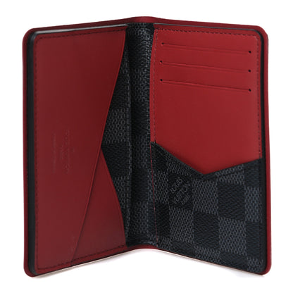 Louis Vuitton Damier Graphite Pocket Organizer Bordeaux 5 of 7