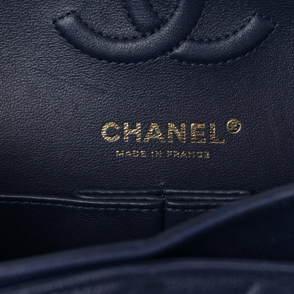 Chanel Caviar Quilted Small Double Flap Blue 6 of 9