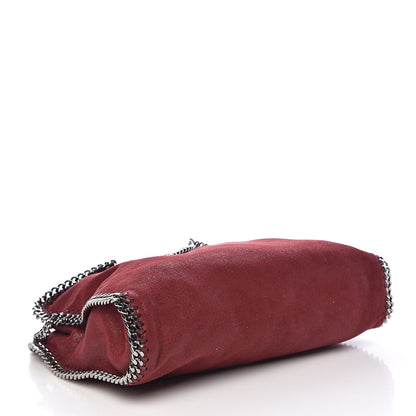 Stella McCartney Shaggy Deer Falabella Fold Over Tote Plum 5 of 11