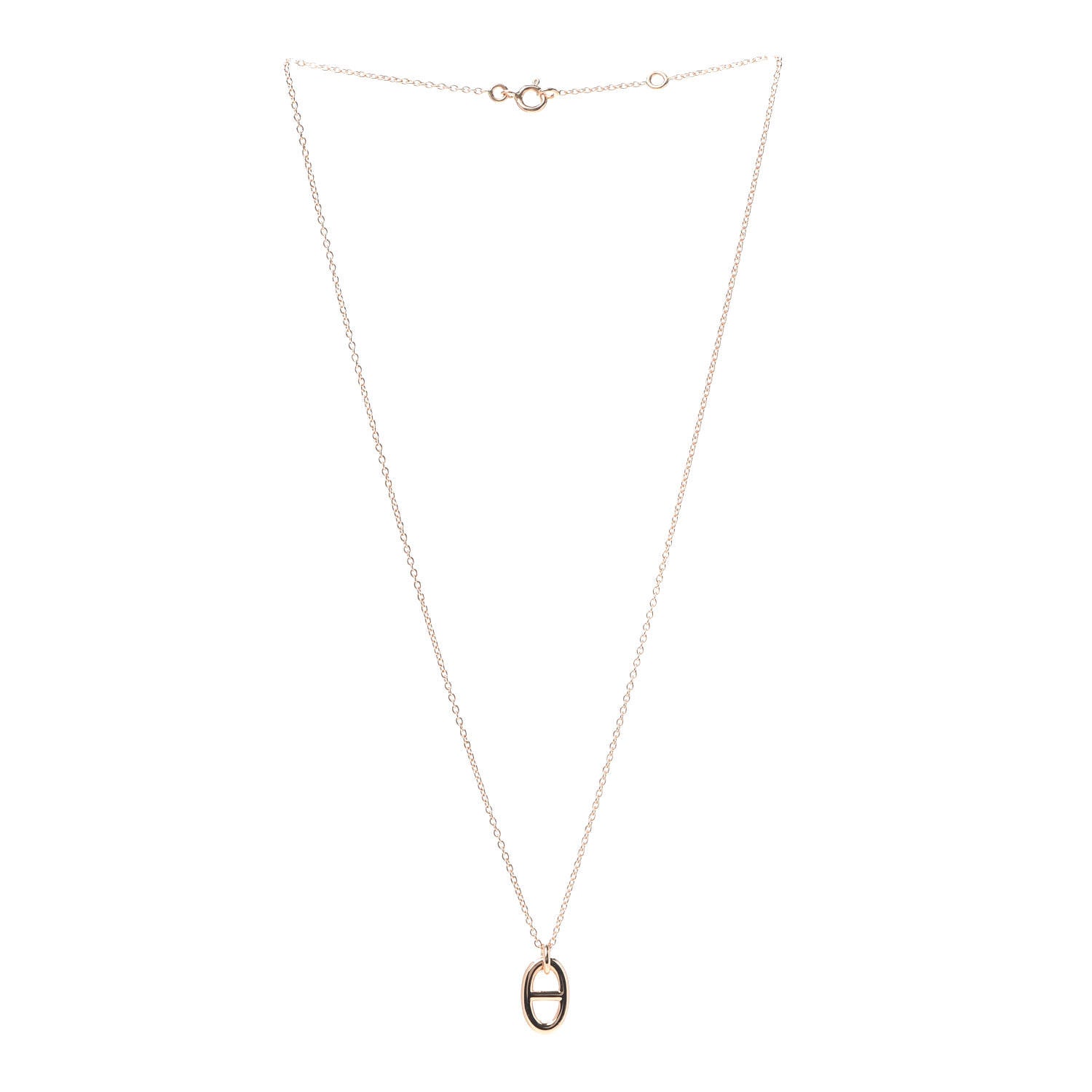Hermes 18K Rose Gold PM Farandole Pendant Necklace 3 of 6