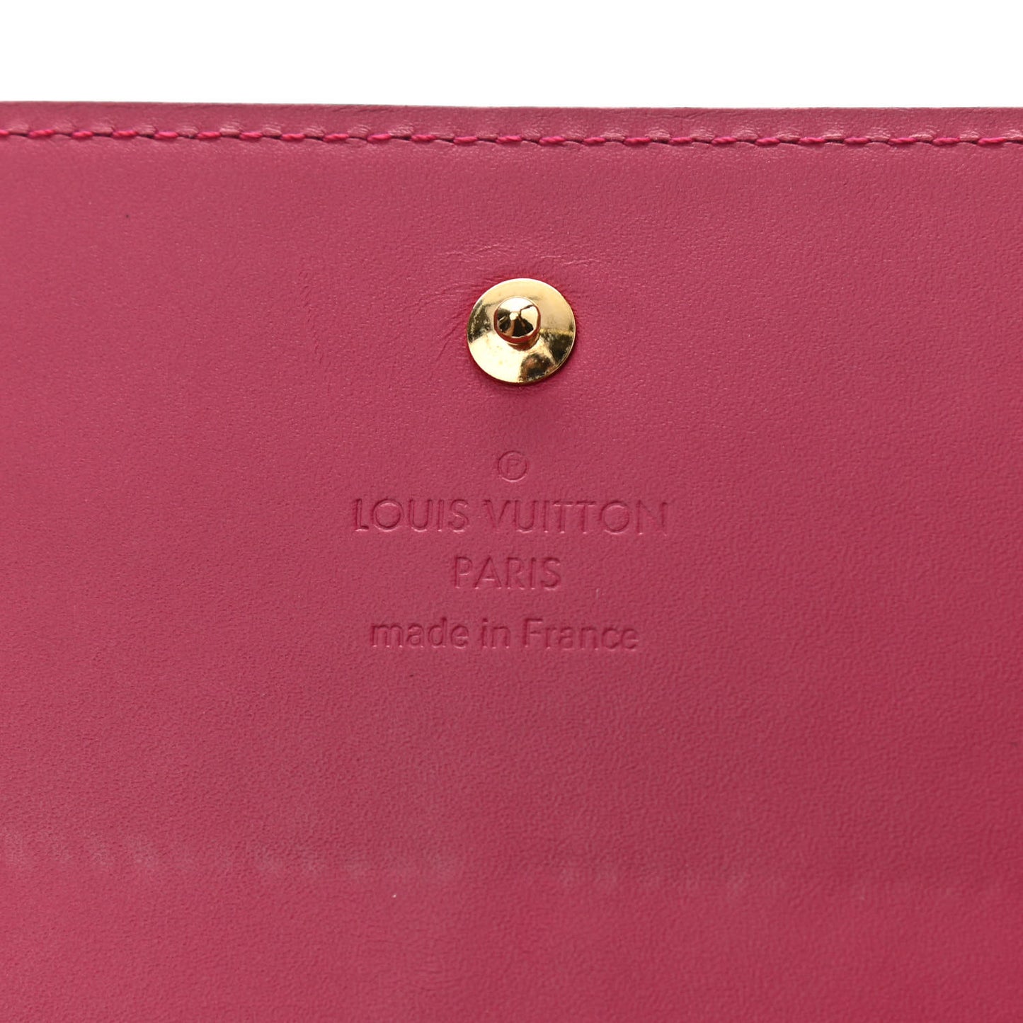 Vernis Chaine Wallet Rose Indien