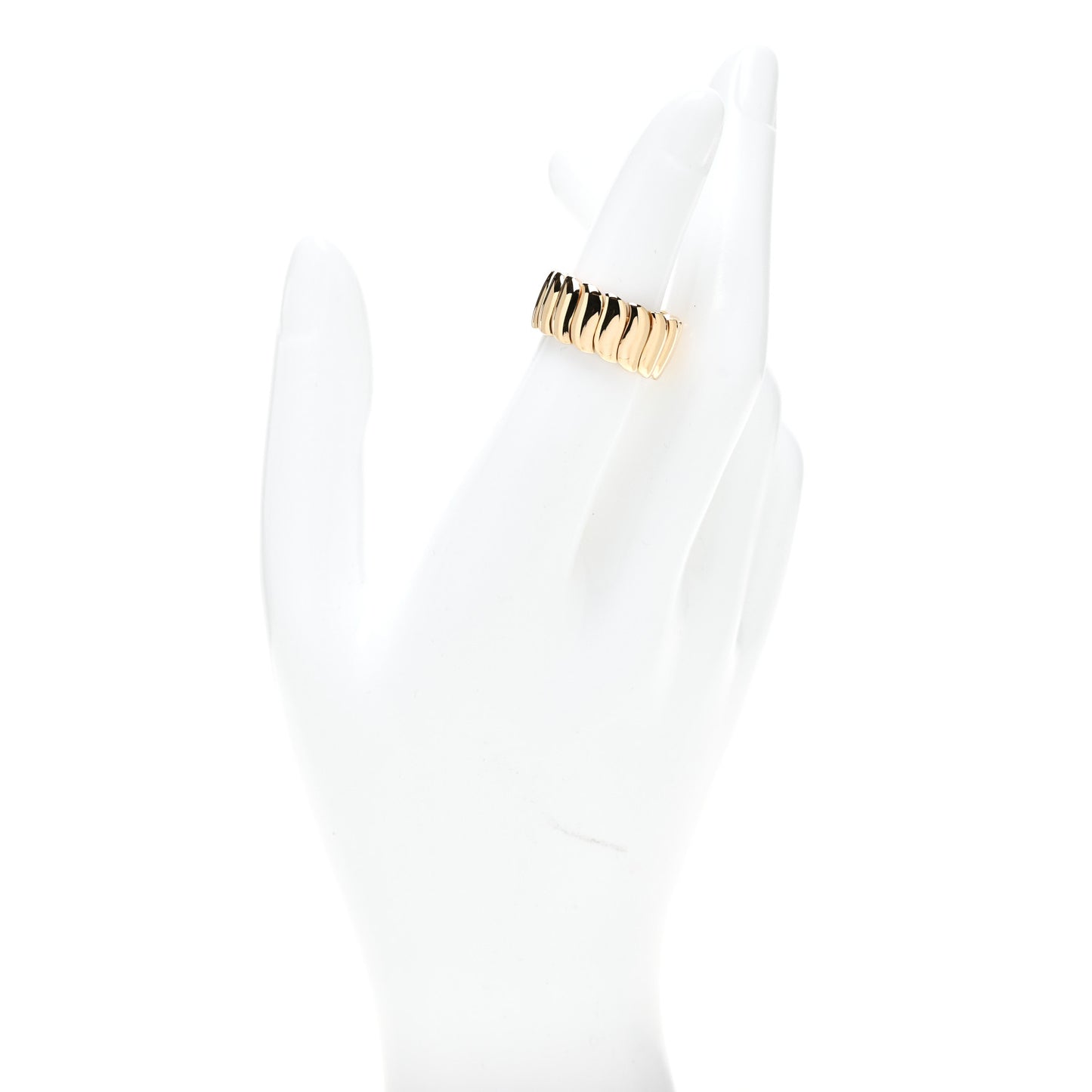 18K Yellow Gold Large Zoe Ring 49 4.75