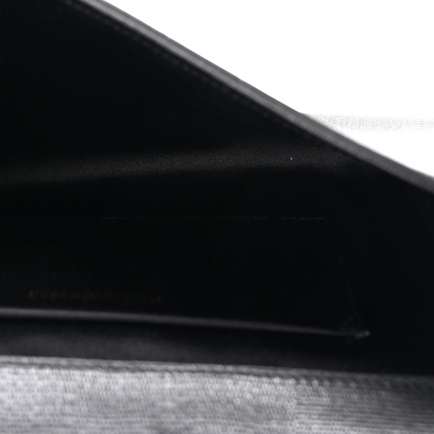 Saint Laurent Textured Calfskin Classic Y Ligne Clutch Black 5 of 6