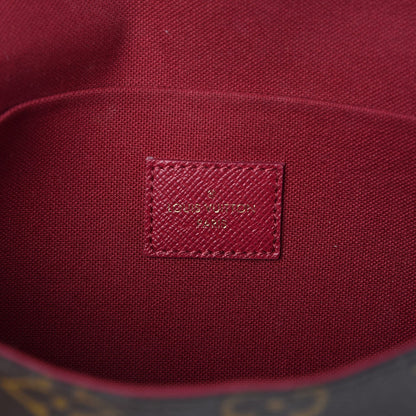 Louis Vuitton Monogram Pochette Felicie Chain Wallet Fuchsia 7 of 14