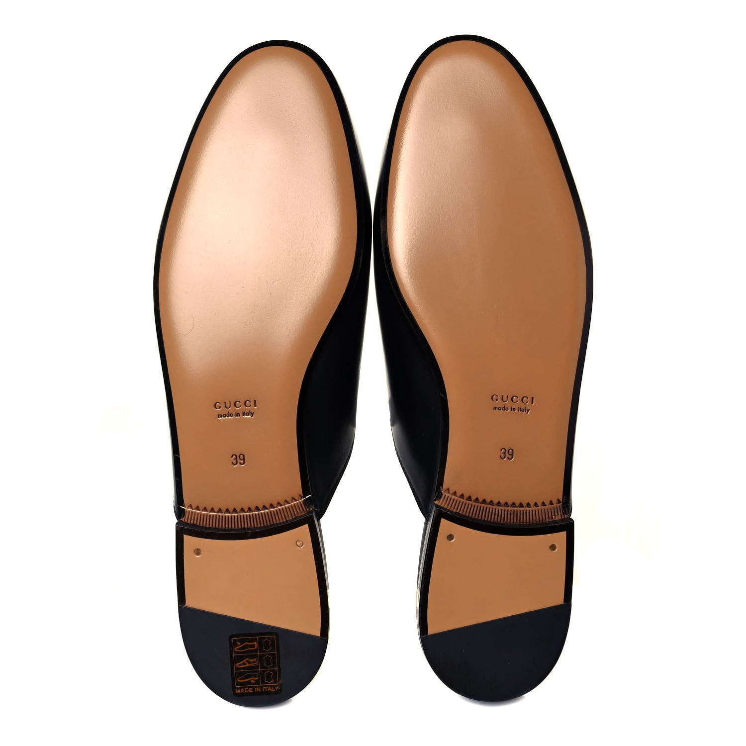 Gucci Calfskin Womens Princetown Slippers 39 Black 5 of 7