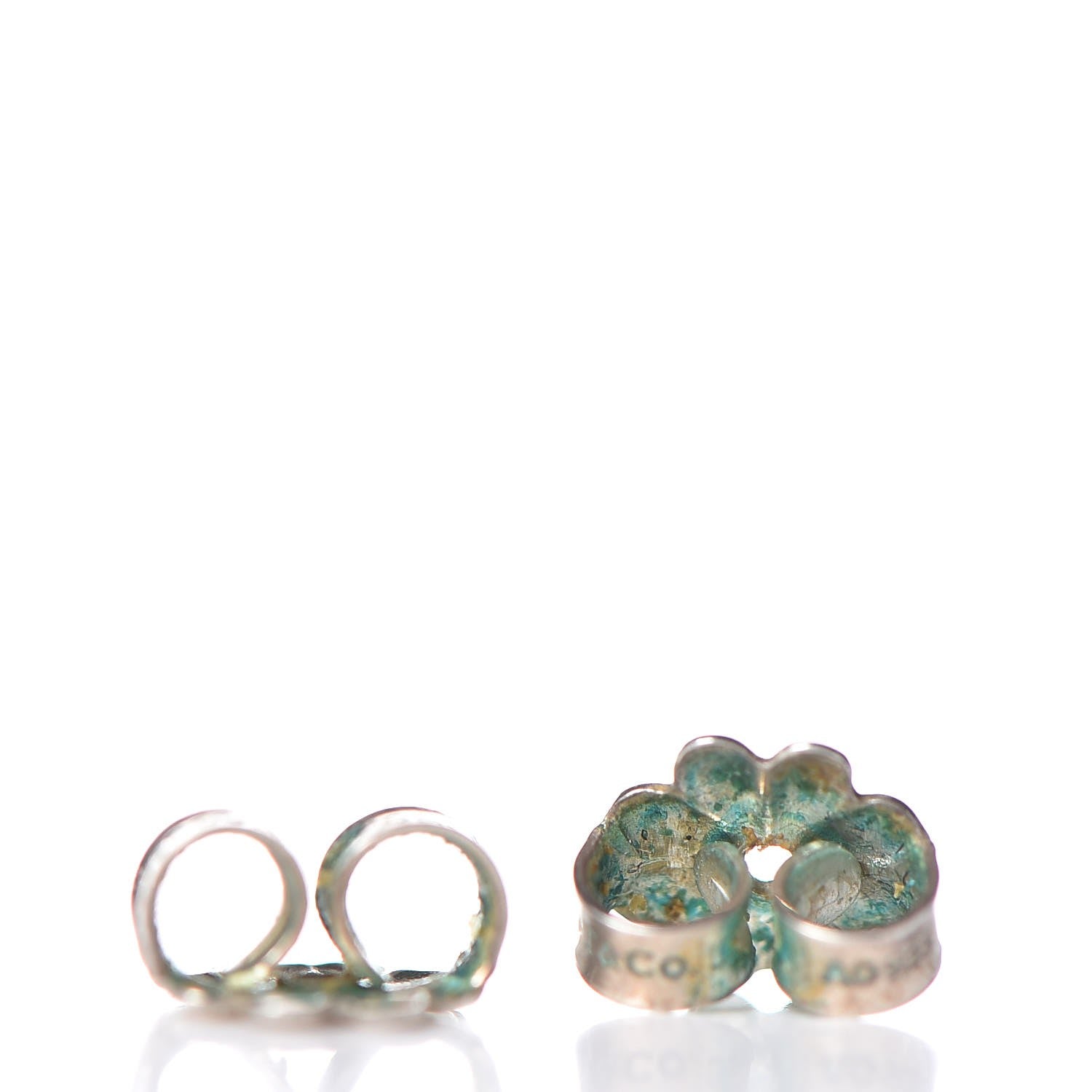 Tiffany Sterling Silver 10mm HardWear Ball Earrings 5 of 6